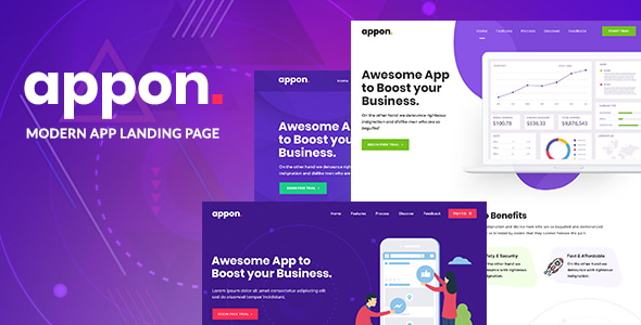 Appon 1.2.0 - App & SaaS Software Theme