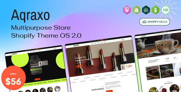 Aqraxo  Multipurpose Shopify Theme OS 2.0