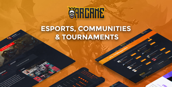 Arcane 3.6.6 - The Gaming Community Theme