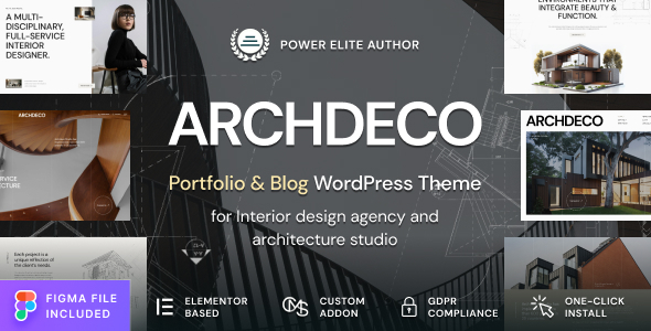 Archdeco 1.2.1 - Architecture & Interior Design Agency Portfolio WordPress Theme