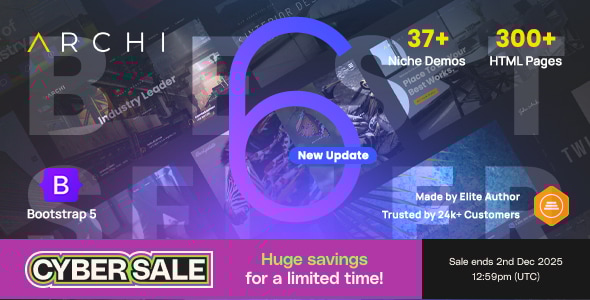 Archi 5.0 Creative Multipurpose Website Template