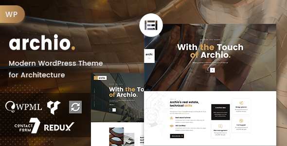 Archio - Architecture Interior Design Theme