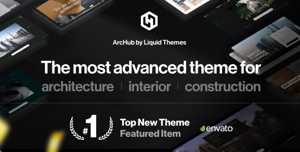 ArcHub 30.0 Architecture and Interior Design WordPress Theme