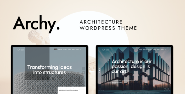 Archy  Architecture WordPress Theme