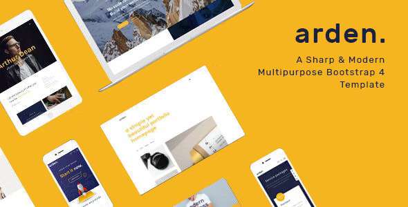 Arden 5.2.1 - Multipurpose Multiple Pages HTML Template
