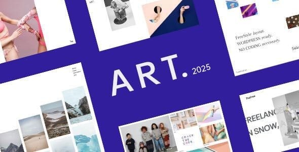 ART 2.5 Portfolio WordPress Theme