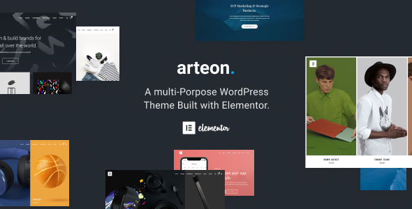 Arteon 1.2.3 - Multi-Purpose WordPress Theme