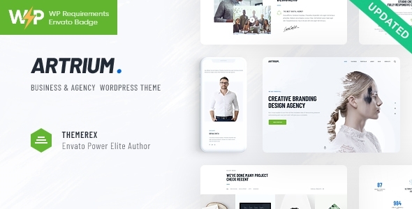 Artrium 1.0.14 - Creative Agency & Web Studio WordPress Theme