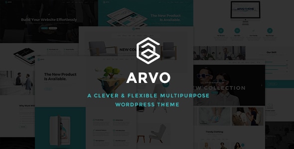Arvo 3.2 - A Clever & Flexible Multipurpose WordPress Theme
