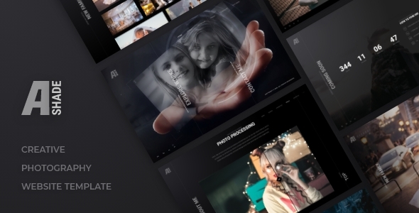 Ashade 1.1 - Photography HTML Template