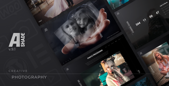 Ashade 9.0 - Photography WordPress Theme