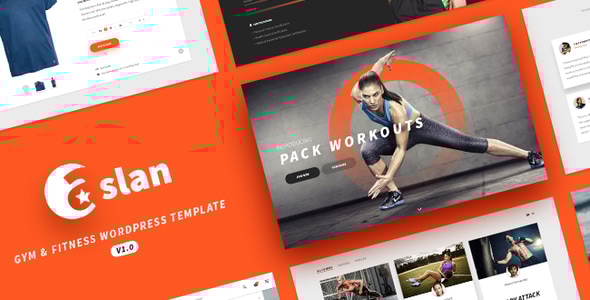 Aslan 1.6.1 - Modern Gym & Fitness Responsive WordPress Theme