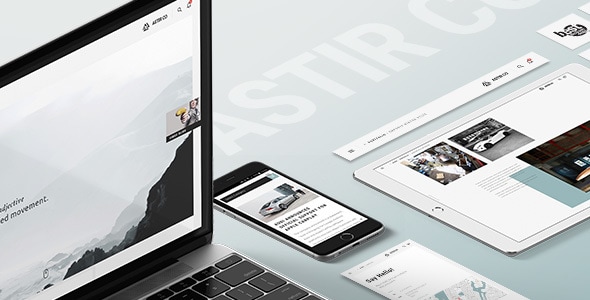 Astir - Creative WP Theme for Artists Craftsmen Artisan and Creatives