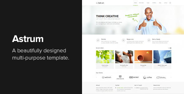 Astrum 7 - Responsive Multi-Purpose HTML Template