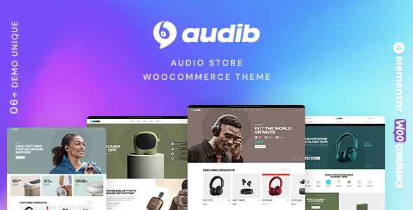 Audib 10.2.0 - Audio Store WooCommerce Theme