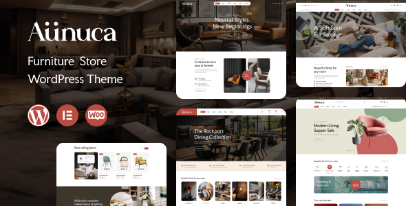 Aunuca 10.3 - Furniture Store WordPress Theme