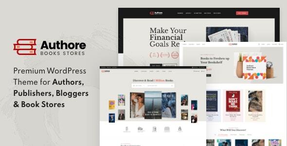 Authore 1.1.6 - WordPress Theme for Authors and Publishers