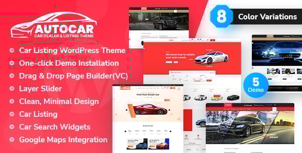 Auto 1.4.3 - Car WordPress Theme