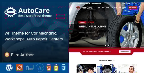 Auto Care 2.5 - Car Mechanic WordPress Theme