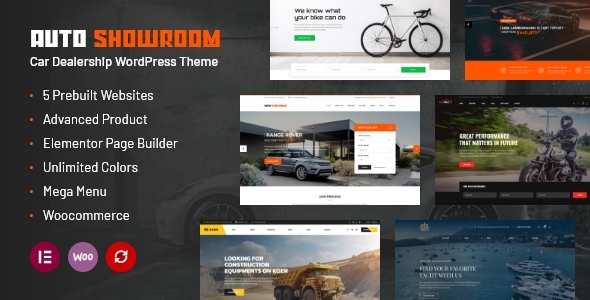 Auto Showroom 3.2.0 Car Dealership WordPress Theme
