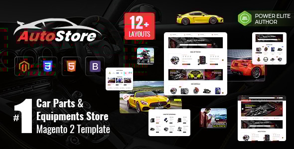 Auto Store 3.3.0 - Auto Parts and Equipments Magento 2 Theme with Ajax Attributes Search Module