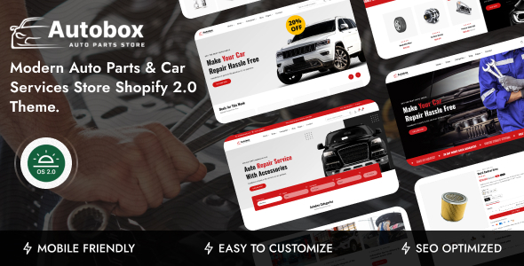 Autobox - Auto Parts & Car Services Store Shopify Theme OS 2.0