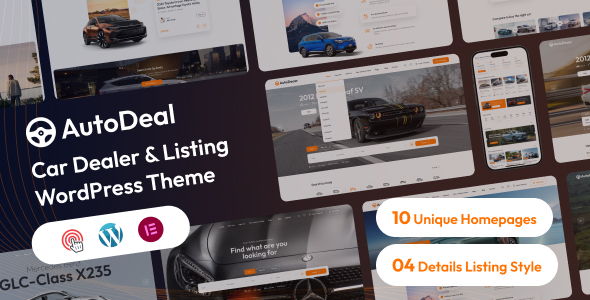 AutoDeal 1.0.2 - Car Dealer & Listing WordPress Theme