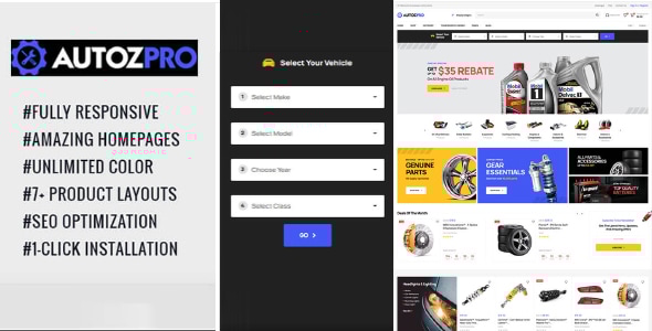 Autozpro- 1.7.8 - Premium Auto Parts Prestashop Theme