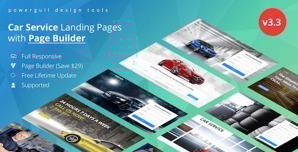 Avados 3.1 - Car Repair Services Landing Pages with Page Builder