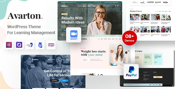 Avarton 1.5 - Online Courses WordPress Theme