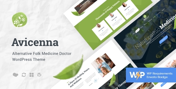 Avicenna 1.4.4 - Alternative Doctor & Folk Medicine WordPress Theme  Shop