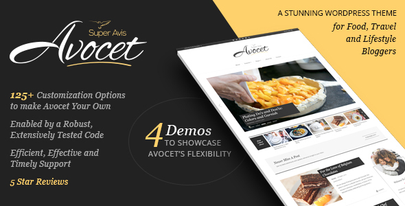 Avocet 1.5.1 - Lifestyle & Fashion blog theme
