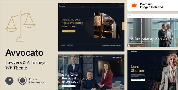 Avvocato 6.9 - Lawyer Law Firm Attorney WordPress Theme