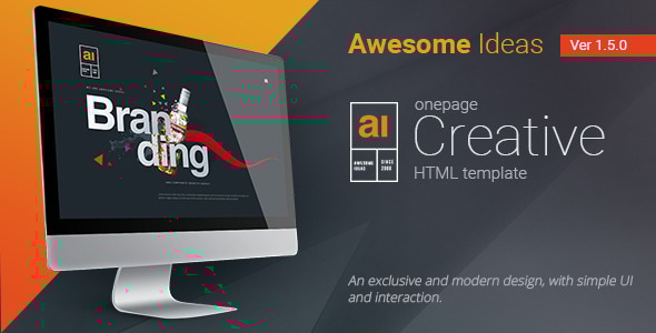 Awesome 1.1.0 - Ideas  Professional HTML Theme