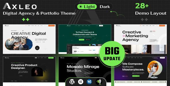 Axleo 1.2.5 - Digital Agency WordPress Theme