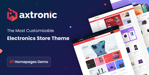 Axtronic 1.9.2 - Electronics WooCommerce WordPress Theme