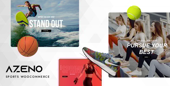 Azeno  Sport Store WooCommerce WordPress Theme