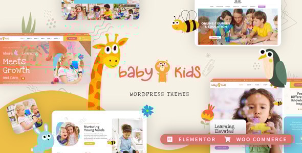 Baby Kids 7.0 - Education Primary School Children WordPress