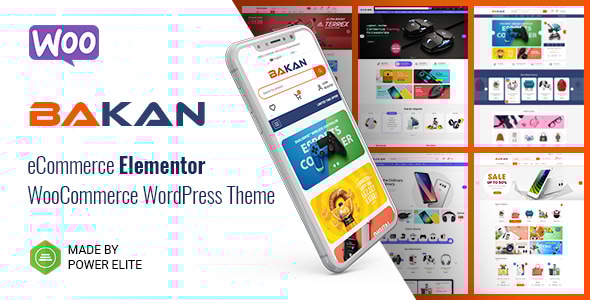 Bakan 1.4.15 - eCommerce Elementor WooCommerce WordPress Theme
