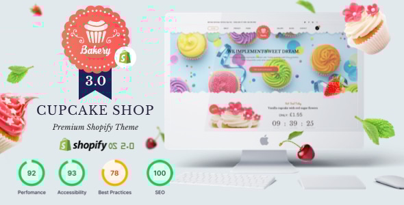 Bakery 3.0 - Shopify Bakery Cakery & Food Theme