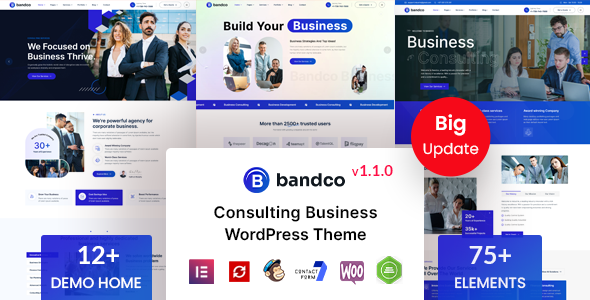 Bandco 1.0.6 - Consulting Business WordPress Theme