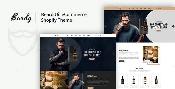 Bardy 2.0 - Beard Oil Shopify Theme