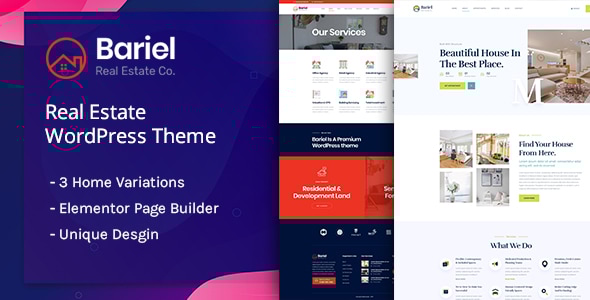 Bariel 2.0.3 - Real Estate WordPress Theme
