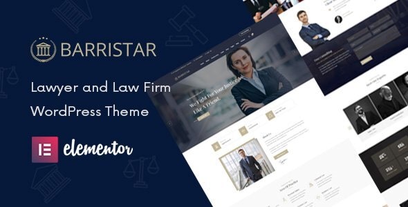 Barristar 4.0.4 - Lawyer & Law Firm WordPress Theme