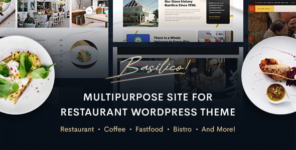 Basilico 1.0.1 - Restaurant & Cafe WordPress Theme