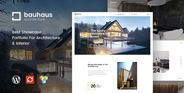 Bauhaus 1.3.1 - Architecture & Interior WordPress Theme