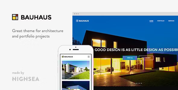 Bauhaus 1.3.6 - Architecture & Portfolio WordPress Theme
