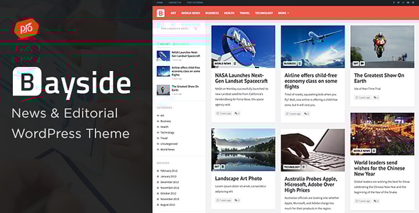 Bayside 1.4 - Responsive WordPress Theme