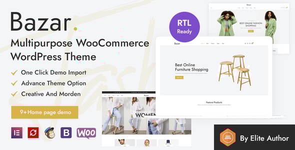 Bazar 1.3 - Multipurpose WooCommerce WordPress Theme