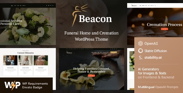 Beacon 2.24 - Funeral Services WordPress Theme